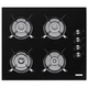 Варочная поверхность KUMTEL KO-40TAHDF BLACK - изображение 1
