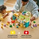 Конструктор LEGO DUPLO Town 3-в-1 Современный семейный дом с фигурками 166 деталей (10470) - изображение 3