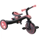 Детский велосипед Globber Explorer Trike 4 в 1, розовый (634-110) - изображение 7