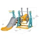 Ігровий майданчик Mealux Ariel (KD-B252 Yellow/Blue/Grey) - зображення 3