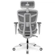 Офісне крісло Mealux S4 Air Grey (HF-S4 M/G) - зображення 7