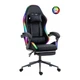 Кресло игровое GT Racer X-2325 Fabric Black LED (X-2325 Fabric Black L) - изображение 2