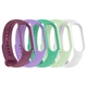 Ремінець до фітнес браслета Armorstandart комплект 5шт Xiaomi Mi Band 7/6/5 New Style Floral (ARM75059) - зображення 2