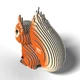 Пазл Eugy 3D Зоопарк Белка (XEG-083) - изображение 6