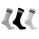 Набор носков мужских Super Socks хлопковые высокие 3 пары 39-42 цвет черный белый серый - изображение 1