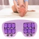 Роликовый массажер для ног 2 в 1 Cat Claw Style Foot Massager для спа-массажа и физиотерапии Фиолетовый - изображение 3