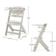 Стульчик для кормления Kinderkraft Enock Beige, 5902533927319 - изображение 12