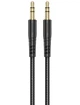 Кабель Hoco UPA24 3.5 мм (mini-jack) - 3.5 мм (mini-jack) 1 м Black (6931474789136) - изображение 1