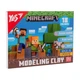 Пластилін Yes Minecraft 18 кольорів 360 г 540678 - изображение 1