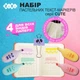 Набір текстових маркерів 4 шт Cute Pastel KIDS Line ZB.2701 - изображение 3