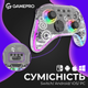 Беспроводной геймпад GamePro GPX13T 2.4G/BT 5.1/USB (Switch/PC/iOS/Android) RGB Transparent - изображение 17