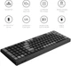Клавиатура беспроводная OfficePro SK985B Wireless/Bluetooth Black (SK985B) - изображение 12