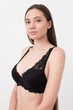 Бюстгальтер кружевной с формованной чашкой Giulia Letizia 1242/41N1 80E Black, пуш ап с кружевом, женское белье - изображение 3