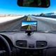 Автомобільний монітор 7 дюймів 12-24В 6Вт для камери заднього виду із пультом чорний - зображення 2