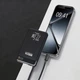 Повербанк (Power Bank) Brevia ePower 10000mAh 22,5W SuperSlim LCD чорний металік + кабель 45550SMB - зображення 3
