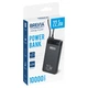 Повербанк (Power Bank) Brevia ePower 10000mAh 22,5W SuperSlim LCD чорний металік + кабель 45550SMB - зображення 6