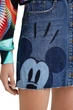 Жіноча джинсова міні-спідниця Mickey від Desigual XS 22WWFD10/5007 (34) - зображення 4