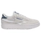 Жіночі кросівки Reebok Club C Double Revenge сірі замшеві туфлі на платформі 40 100033104 (40) - изображение 1