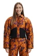 Жіноча зимова куртка Desigual Maitrepierre помаранчева S 22WWEWBE/7053 (S) - изображение 1