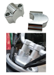 Универсальные серебряные проставки для руля (22 мм) - Повышение комфорта и управляемости - изображение 1