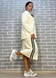 Костюм жіночий My Fashion 2024402 в’язаний оверсайз зі спідницею one size молочний - зображення 7