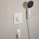 Смеситель для душа Hansgrohe Ecostat Comfort E термостатический, белый матовый (33711700) - изображение 2