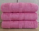Набор турецких бамбуковых махровых полотенец Zeron 3 штуки 70х140 Bamboo Pink - изображение 1