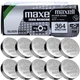 Батарейки Maxell SR621SW (364) 1.55V Silver Oxide, набір 10 шт, срібно-оксидні для годинників - зображення 1