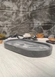 Подставка из гипса бело-черная - изображение 4