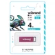 Флеш-накопичувач Wibrand USB 2.0 Chameleon 4Gb Рожевий - изображение 2