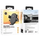 Автотримач для телефону BOROFONE BH92 Grand one-button car holder(air outlet) чорний - зображення 3