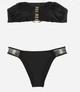 Жіночий купальник Swim Victoria's Secret VS Archives Бандо+ чікі S Чорний - изображение 3