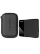 Внешний жесткий диск 500 гб карманный hdd портативный Toshiba Canvio Ready B3 черный usb винчестер юсб накопитель на 500гб для ноутбука пк компьютера + Защитный кейс - изображение 3