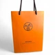 Комплект подарочный пакет Hermes и коробка Hermes, размер 145х145 мм, оранжевый цвет, стильный набор для подарков - изображение 2