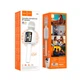 Караоке мікрофон HOCO Shine karaoke microphone L24 |BT5.4, USB/TF/AUX, RGB| White - зображення 6