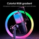 Мікрофон Onikuma RGB microphone M730 |Type-C, 2m| Black - зображення 5