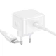 Адаптер сетевой HOCO C to C cable Speed single port PD charger set C161A |1Type-C, 40W/3A, PD/QC| - изображение 8