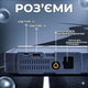 Пускозарядний пристрій для автомобіля 3в1 з компресором 600 A, 8000мАч, JUMP STARTER УМБ для автомобіля з ліхтариком + сумка-кейс - зображення 4