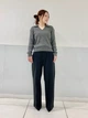 Пуловер женский Uniqlo 884303109 S Серый (1159856751) - изображение 14
