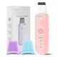 Ультразвуковой скрабер для лица LURNOFY 7C-CPY01 Pink (розовый) - многофункциональный прибор с EMS-лифтингом, для глубокого глаз - изображение 2