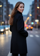 Пальто H&M 38 Черный (HM-0661794-0-Black) - изображение 4