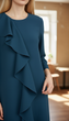Платье inDresser XS Бирюзовый (IN-0209Н009Г-Dark-turquoise) - изображение 3