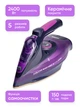 Утюг SOKANY AJ-2085 Purple беспроводной с керамической подошвой 2400 Вт (107-80-HP-UR-2) - изображение 2