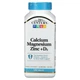 Кальцій магній цинк та вітамін D3 21st Century (Calcium Magnesium Zinc+D3) 90 таблеток CEN22263 - зображення 3