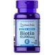 Биотин Puritan's Pride (Biotin) 10000 мкг 50 капсул PTP51463 - изображение 2