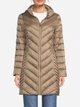 Куртка демисезонная женская удлиненная Michael Kors 781301815 M Коричневая (1159856874) - изображение 1