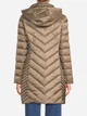 Куртка демисезонная женская удлиненная Michael Kors 781301815 M Коричневая (1159856874) - изображение 2