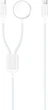 Беспроводное зарядное устройство CX030 Type-c to Type-c+ Metal Apple Watch Watch Charger Braided Cable White (XO-CX030) - изображение 1