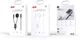 Беспроводное зарядное устройство CX030 Type-c to Type-c+ Metal Apple Watch Watch Charger Braided Cable White (XO-CX030) - изображение 5