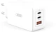 Мережевий зарядний пристрій XO CE13 65W GaN fast charging (2USB-C 65W/1USB-A 22.5W) White (XO-CE13) - зображення 1